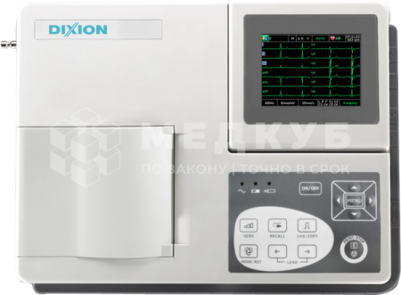 Электрокардиограф (ЭКГ) 3-канальный Dixion ECG-1003
