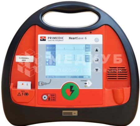 Портативный полуавтоматический внешний дефибриллятор Metrax Primedic HeartSave 6 Портативный полуавтоматический внешний дефибриллятор Metrax Primedic HeartSave 6