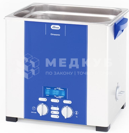Ультразвуковая ванна (мойка) повышенной мощности Elma Elmasonic P120H с подогревом 12,75л