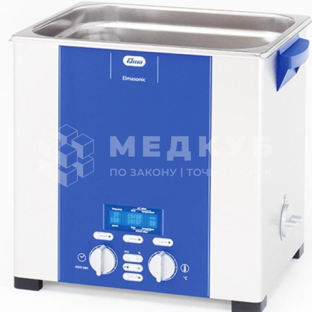Ультразвуковая ванна (мойка) повышенной мощности Elma Elmasonic P180H с подогревом 18л